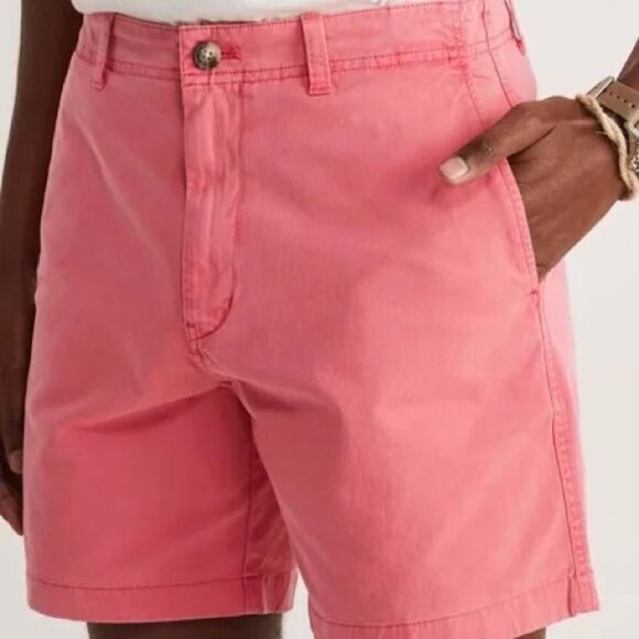 NWT Vineyard Vines Mens 7 in Island Shorts in Papaya Passion. Size 30. - Picture 1 of 10